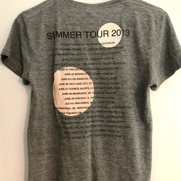 She & Him Band Tee | Summer Tour 2013 | Women’s Large - Picture 4 of 5